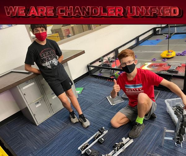 School Spotlight: At Bogle Junior High School, students find success everywhere, whether it's in the Mandarin Dual Language Immersion program, the robotics club or sports. The Bogle Bulldogs always give examples of excellence! #yesforchandlerstudents