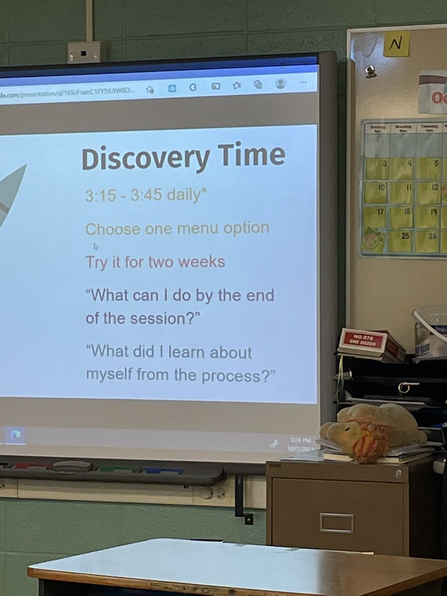So excited to kick-off our 3rd grade Discovery time! Great opportunities to expand, explore and engage our learners! Can’t wait to see what our kids discover about themselves! Thank you <a href="/YardTraining/">The Yard</a> <a href="/mrsmerrillrps/">Kara Merrill</a> <a href="/howeheidijb/">Heidi Howe</a> <a href="/JenniHorman/">Jenni Horman</a> <a href="/MsJMcLaren/">Julie McLaren</a> <a href="/wanzek_drew/">Drew Wanzek</a> and many more!