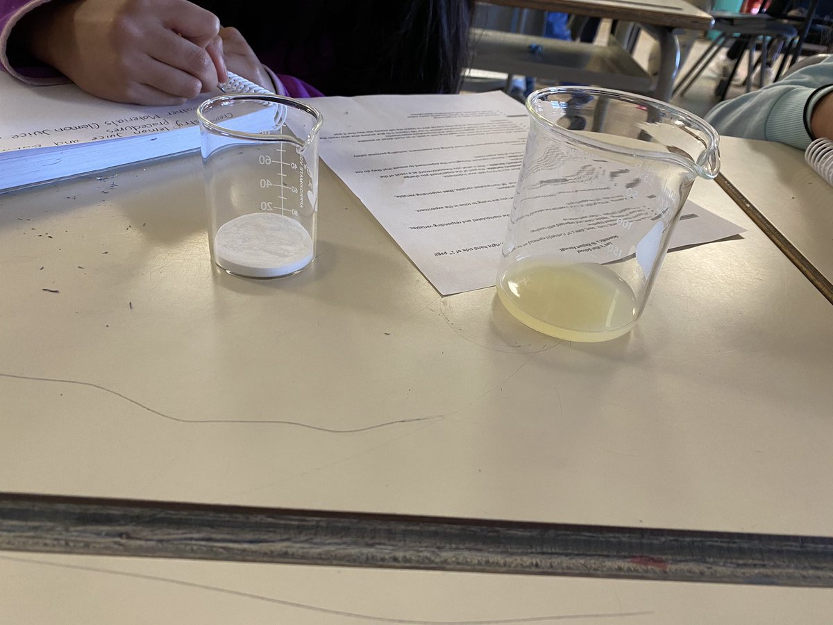Teach_McIntosh's tweet photo. Household Mixtures Lab today! https://t.co/NEHzOPuf1l