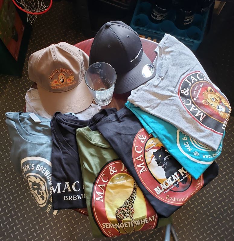 MJBrewery's tweet photo. Now that's a merch table! 😍 Grab your favorites from our online store or from our taproom in #RedmondWA.

#macandjacks #PNW https://t.co/5Fx8PYGsdo