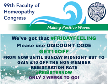 fohhomeopathy's tweet photo. #FOHCongress2021 22 October #MakingPositiveWaves #FridayFeeling GET10OFF non-member standard rate until Sunday #homeopathy #holistichealth #integrativemedicine #integratedhealth #RegisterNow https://t.co/3cc0OIpNXY https://t.co/PYawjWOrTJ