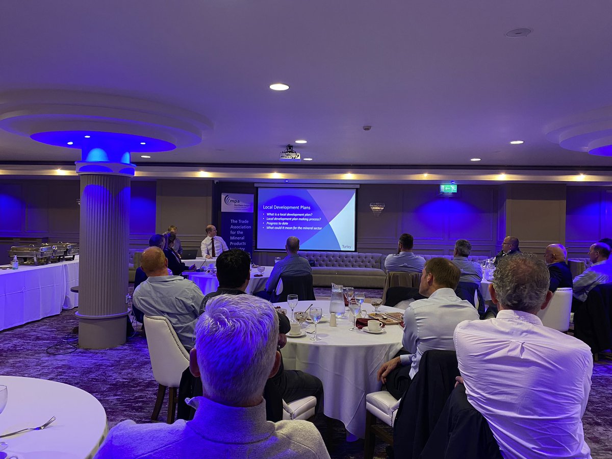 Great to be back on the road with our members in our first local member forum since November 2019.Tonight we were at the <a href="/Seagoehotel/">Seagoe Hotel</a> Portadown with an excellent planning update from <a href="/turleyplanning/">Turley</a>  and Gary Sims of renewable partnerships giving a very interesting energy update