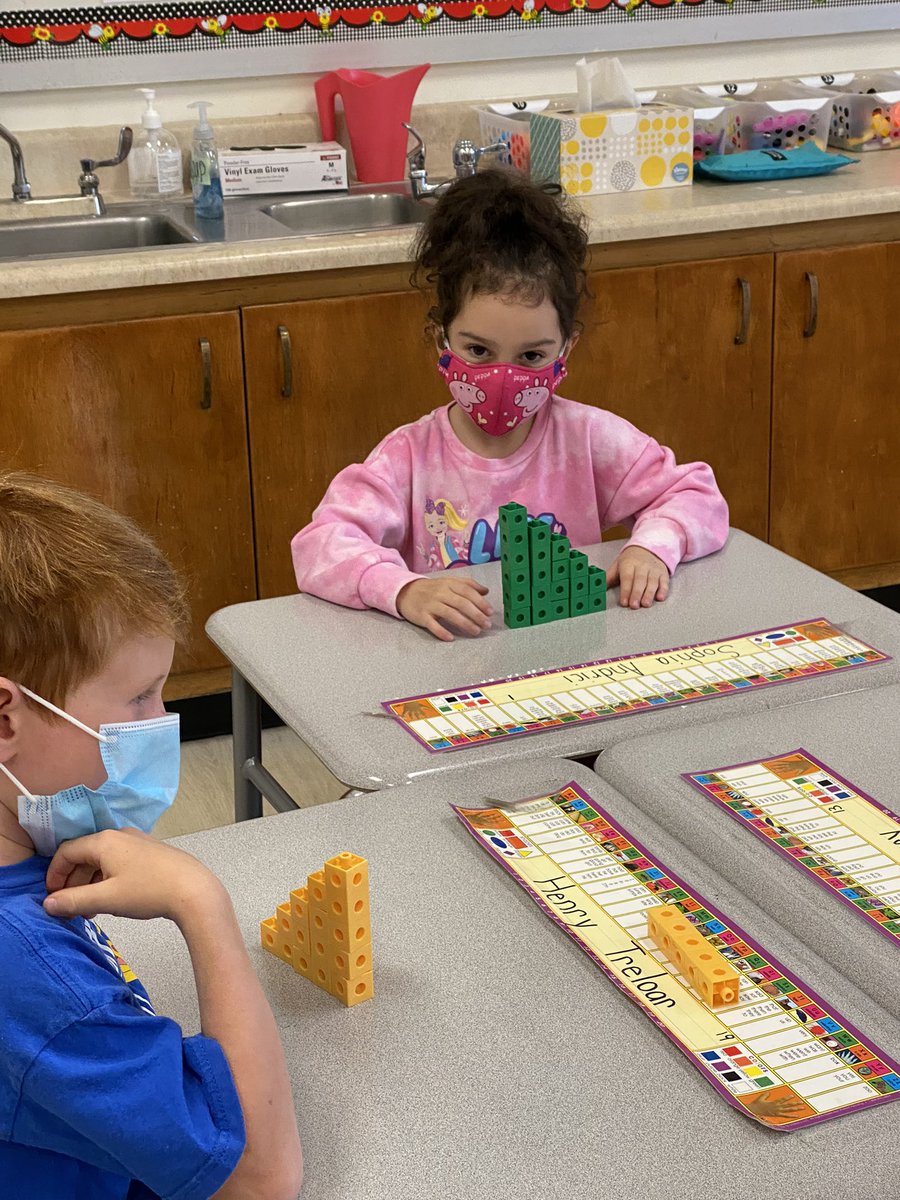 Ingber208's tweet photo. Learning about counting and creating growing patterns. https://t.co/IyvOBJGIdH