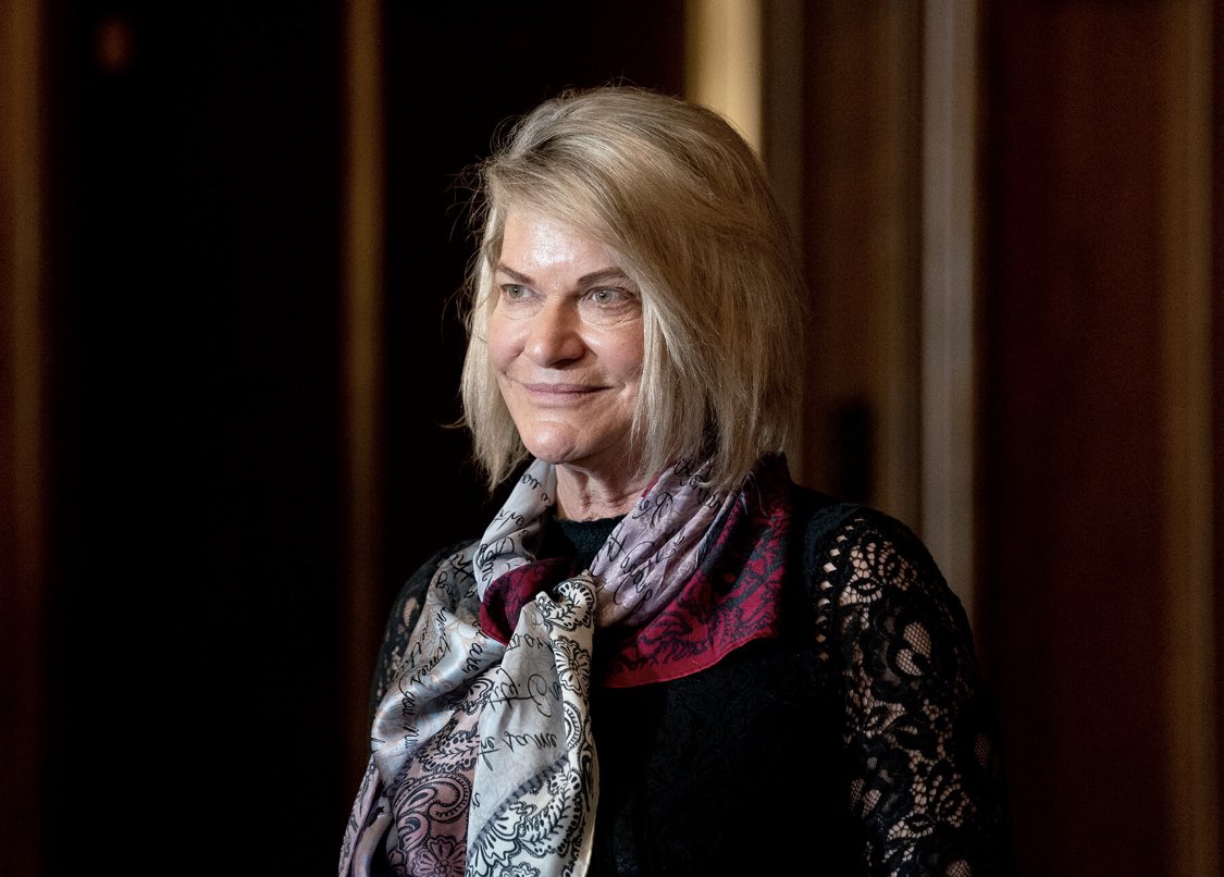 JUST IN — US Senator Cynthia Lummis discloses $50,001 to $100,000 #Bitcoin purchase: CNBC 🇺🇸