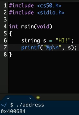 Day 23 #100DaysOfCode 
Week 4 of CS50
The code on the right works but the left doesn't! I guess it is because string s is practically char *s, so practically matches the type 'void *n'? What does void mean here though?