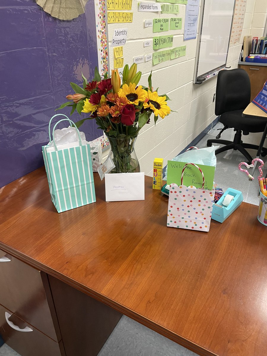 I am having the best week and feel so loved! Such a nice welcome back! #tatemtweets #beKind #collsedu