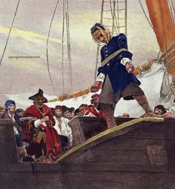 YbMexican's tweet photo. Youngboy was once the most feared and richest pirate ever https://t.co/VAxrkkj16m