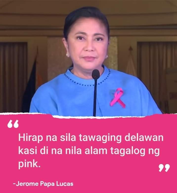 Tagalog ng pink