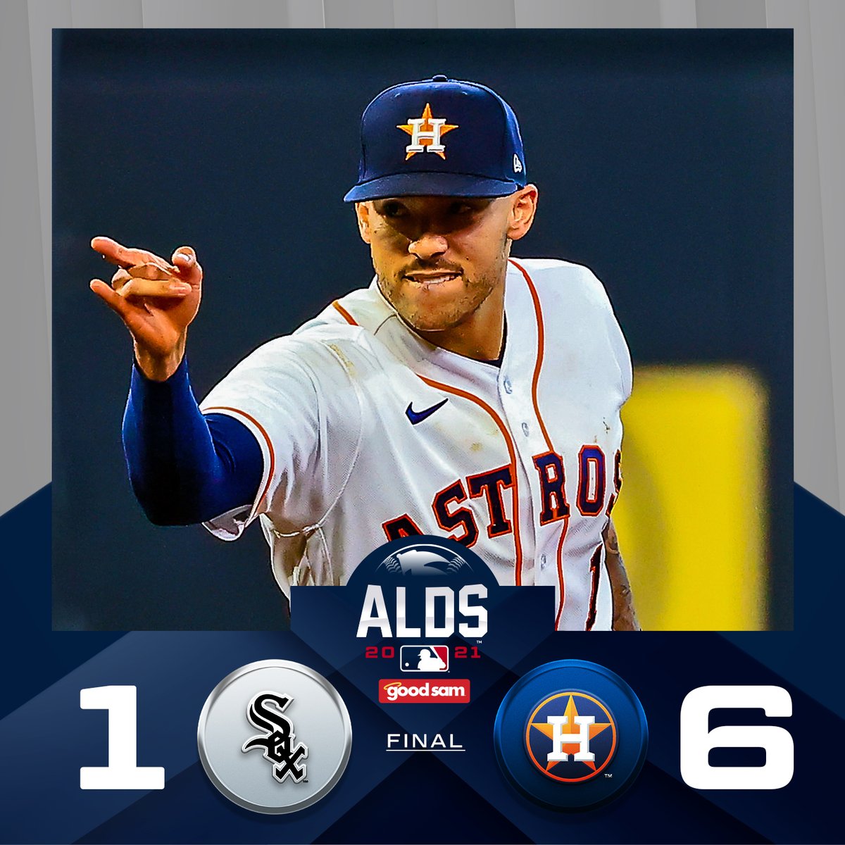 MLB's tweet photo. Houston, we do not have a problem https://t.co/7tvH7QqcNy