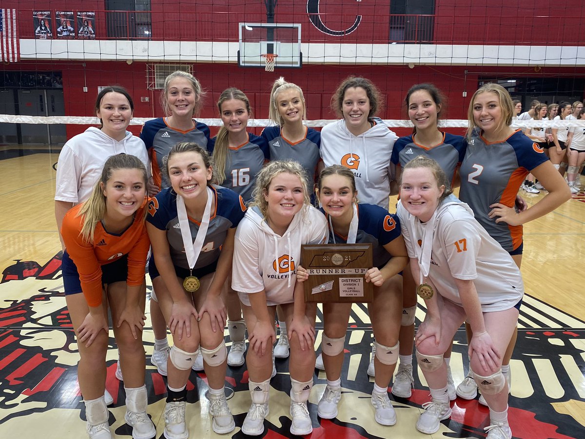 GHSVolleyball2's tweet photo. Of course we wanted to finish 1st but very proud to be runners-up and move on to Regionals next week!! https://t.co/OdwdpSC41k