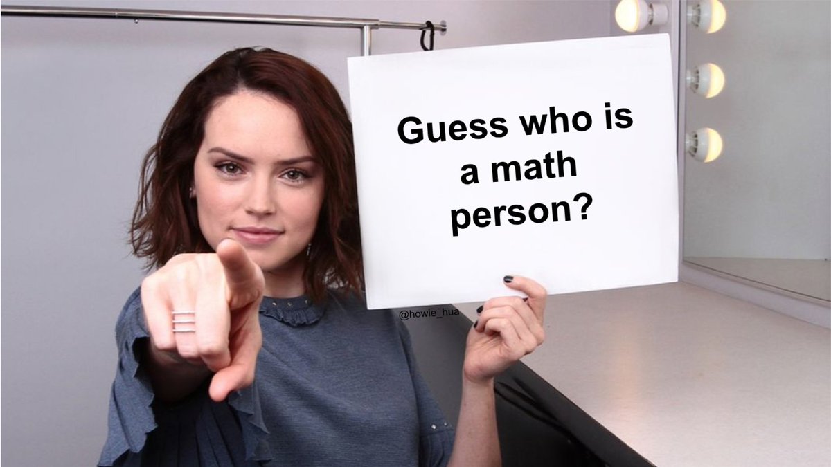 Um, I had a dream last night that this was the first image that popped up if you Google image searched "math person." Can we somehow make that a reality? Lol