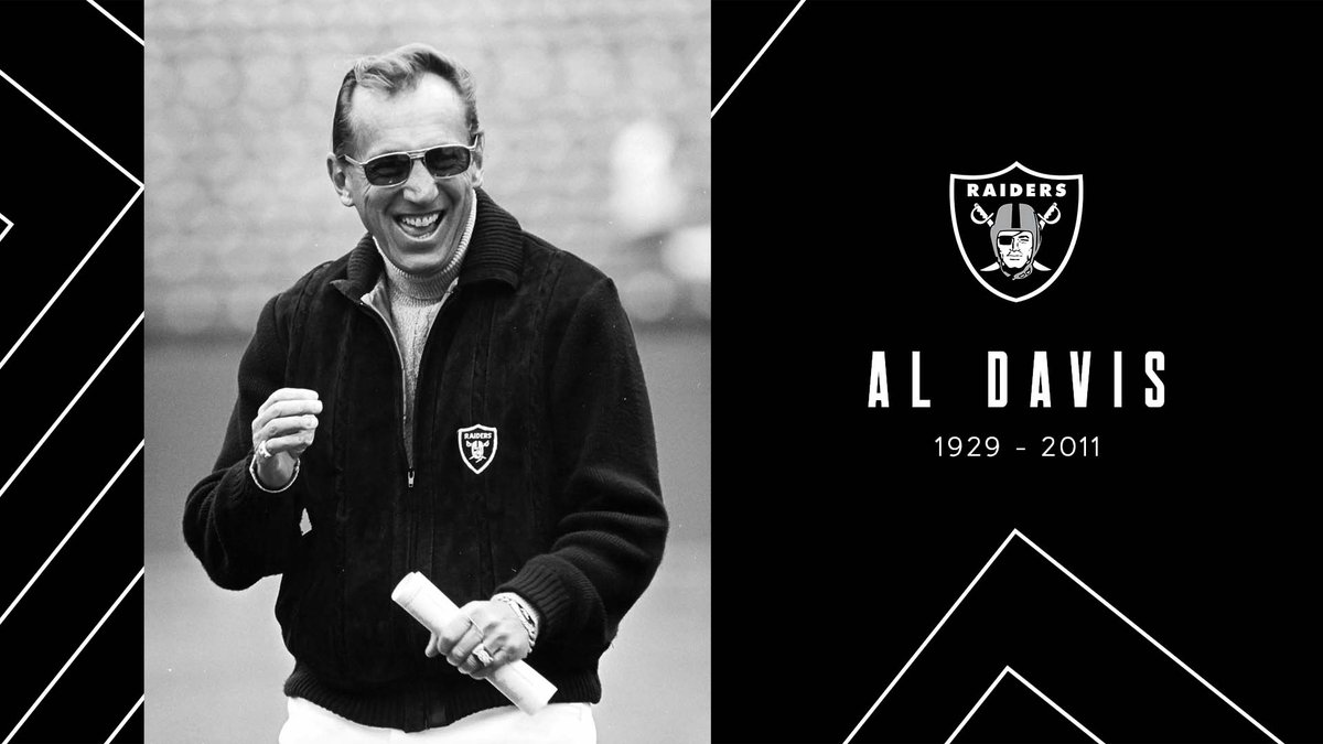 Raiders's tweet photo. It's been ten years since we lost the legend, the icon and the ultimate Raider.
Today and every day, we're #RememberingAlDavis. https://t.co/lJzsysQT4X