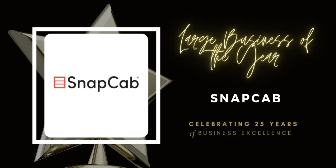 Large Business of the Year, sponsored by <a href="/yourtvkingston/">yourTV Kingston</a>, is <a href="/snapcab/">SnapCab</a>! #BizExcellence25