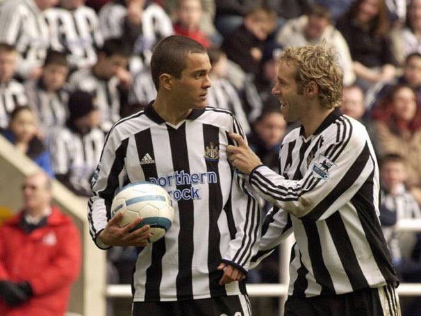 Bozza26's tweet image. I don't care how much money and who @NUFC sign they will never be able to replicate what these 2 did on pitch. @adampeacock3 #NewcastleTakeover #NewcastleUnited #IfYouKnowYouKnow #glorydays