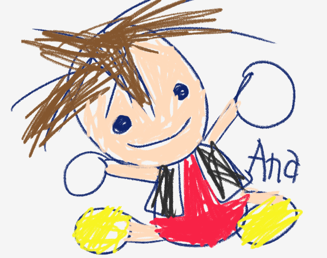 "I drew the new guy! I hope they're really nice..."