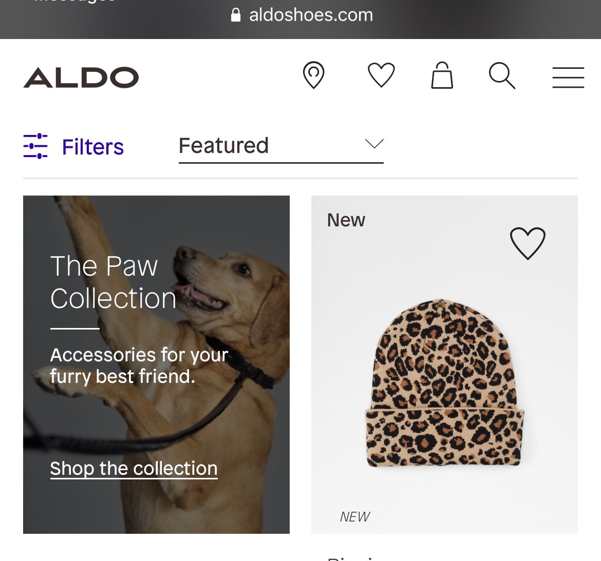 I made my modelling debut today on <a href="/ALDO_Shoes/">ALDO Shoes</a>’s Paw 🐾 Collection! To all my fur fans, check it out! Thanks to my agent <a href="/Madame_V/">Jen Vaillancourt</a> for the opportunity! aldoshoes.com/us/en_US/women…