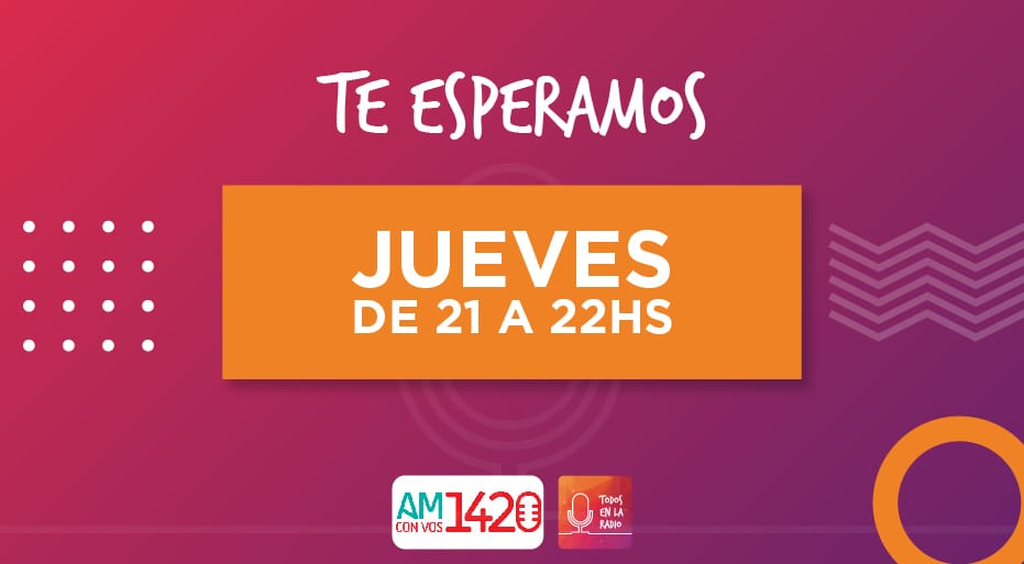 [AIRE]🎙️📻¡Empezó Todos en la Radio! Hoy de 21 a 22hs te acompañan <a href="/feramato/">Fernando Amato</a> y <a href="/DamianFresolone/">Damián Fresolone</a>
con toda la información.

¡Sumate! Radio
la1420.com.ar
