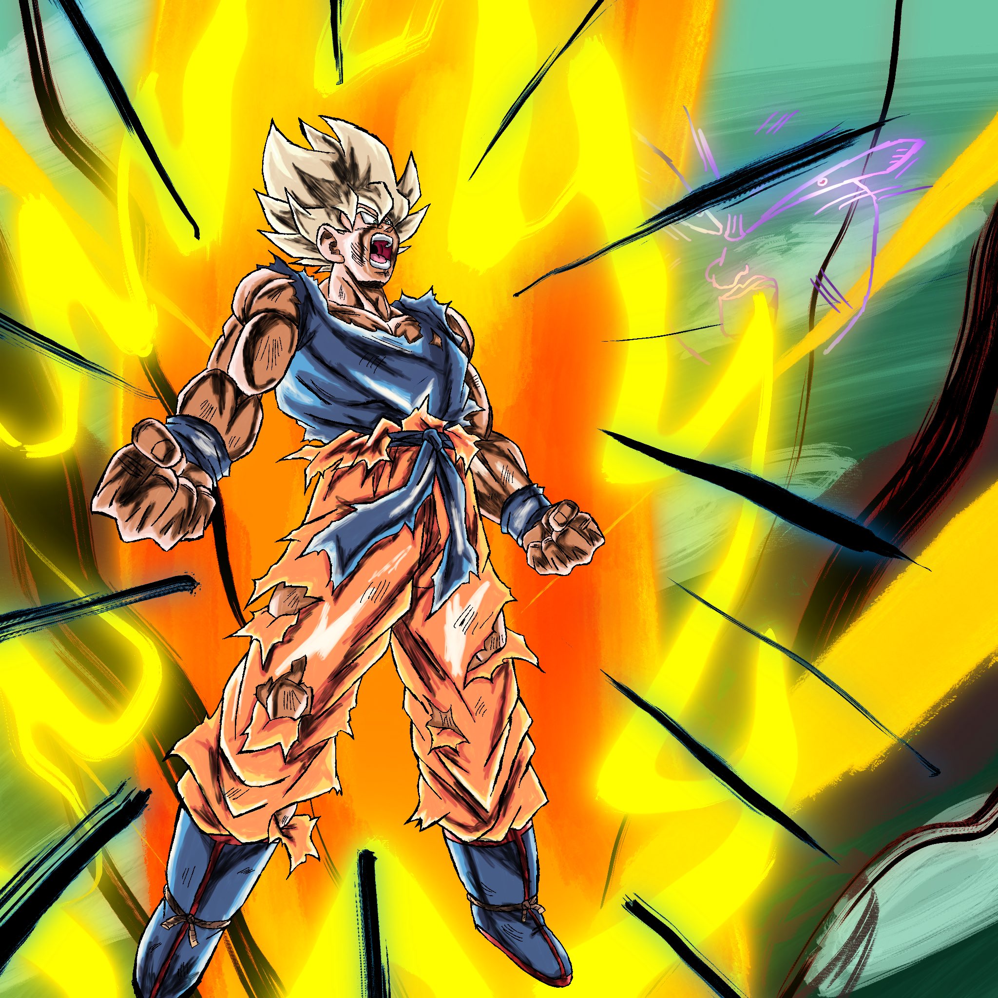 Super Saiyan 5 Goku Legend 