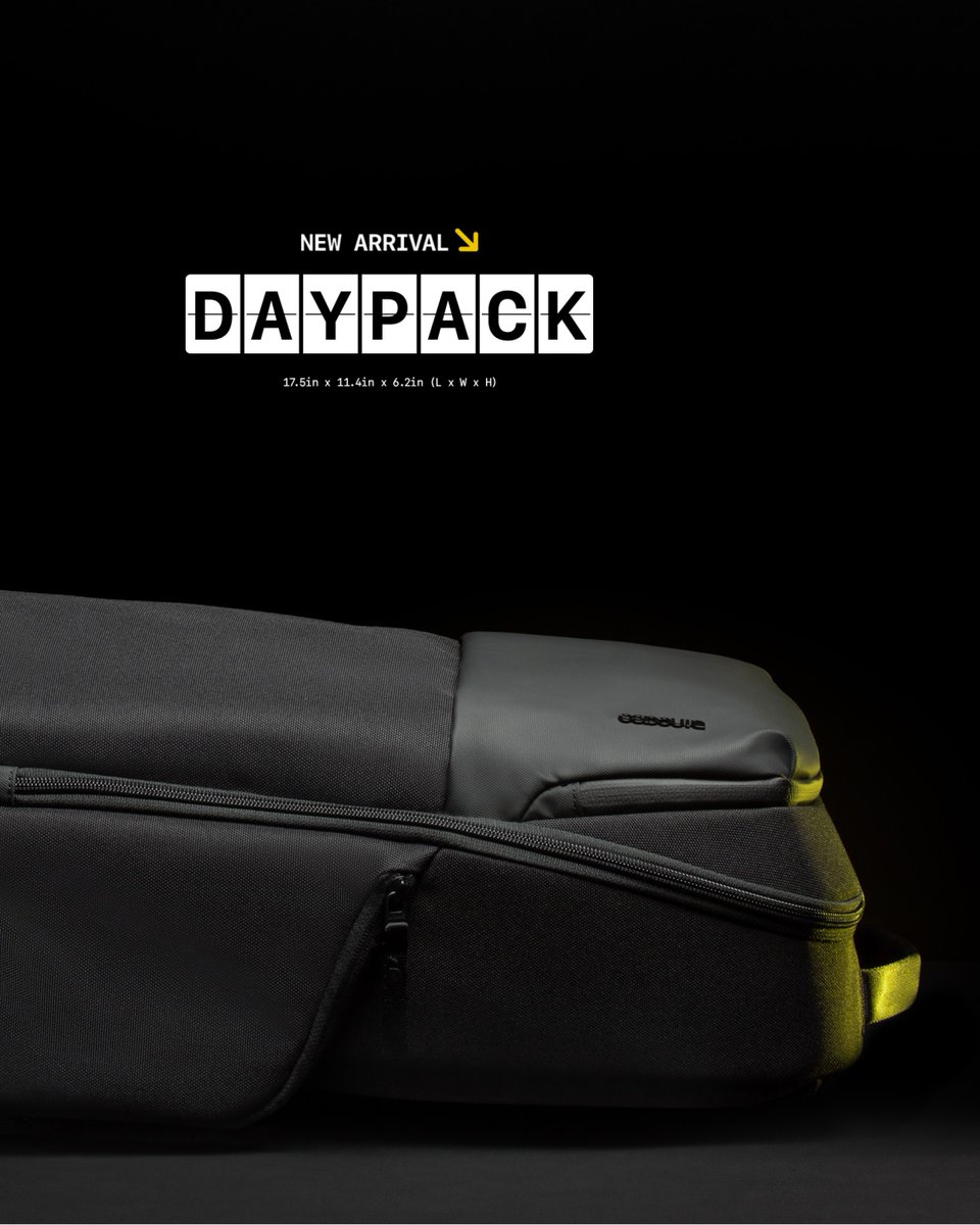 goincase's tweet photo. The A.R.C. Daypack redefines #ideasprotected – delivering quick access to your tech, combined with a specially developed RFID blocking pocket to prevent digital theft of your information. https://t.co/nEYq9XCdAC
