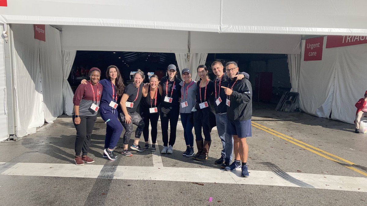 GeorgeChiampas's tweet photo. @ChiMarathon set-up with Chicago’s Sports medicine fellows with hands on educational lectures on  #massevents and marathon medicine #runnersafety the future is bright https://t.co/sCzHYAz2SA