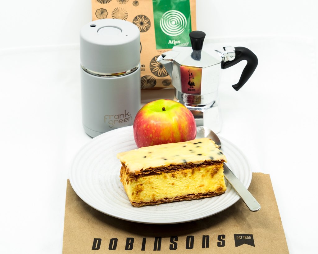 Yummy_Lummy's tweet photo. Friday lockdown second breakfast. Dobinsons vanilla slice and Atlas coffee. I've stopped caring about the size of my lockdown backside ๐คช
#lockdown #cbrlockdown #actlockdown
@DobinsonsBakery https://t.co/ZTICFPQvMQ