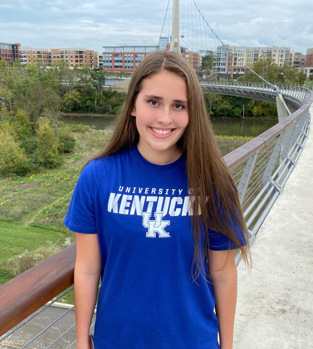 GretherLibby's tweet photo. I’m beyond excited to announce my verbal commitment to continue my academic and athletic career at the University of Kentucky! I’d like to thank my family, friends, and coaches who helped me get to this point in my career! Can’t wait to be a part of such an amazing program!🤍💙 https://t.co/QoHFatjmie