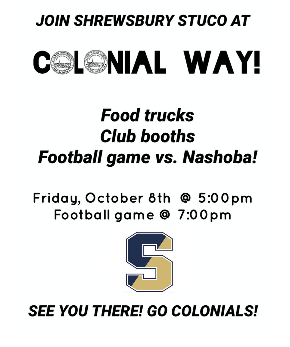 Shrewsbury Public Football tweet media