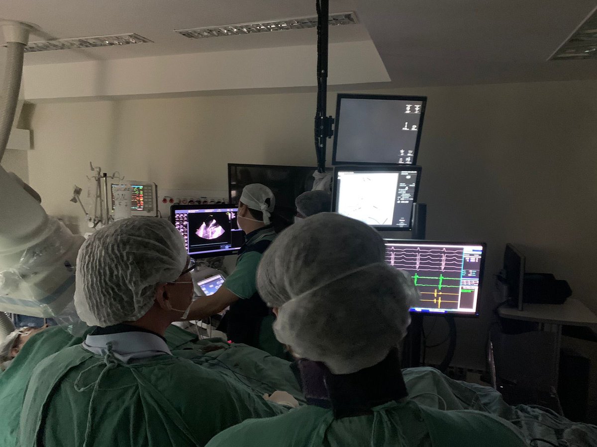 DrBrunoValdigem's tweet photo. 50th Septal ablation of Hypertrophic obstructive cardiomyopathy for gradient reduction! Proud for the achievement. Thanks to all those who came along  @SociedadeRio @SocCardioESP @hrs_journal @ACCmediacenter @jczerpa @DrNilsonAraujo1 @sbc_cientifico @ArquivosSBC https://t.co/24VUI0kP9Y