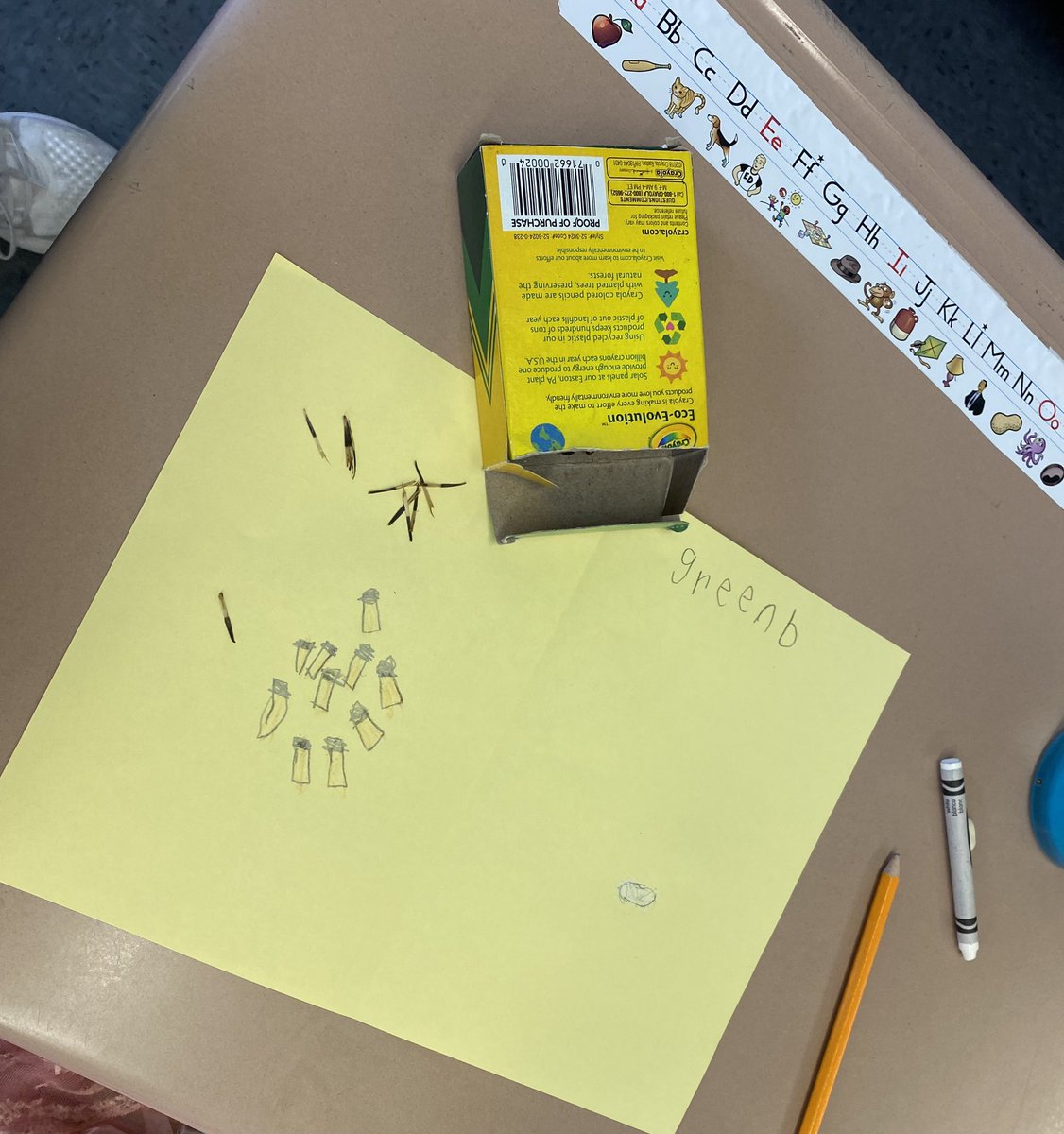 In an inquiry based activity, learners dissected dried marigold flowers and discovered the seeds inside! 🌼 During the activity, a 1st grade student exclaimed “this is the best day of my life!” We also compared different seeds and then planted the marigold seeds outside. #STEAM