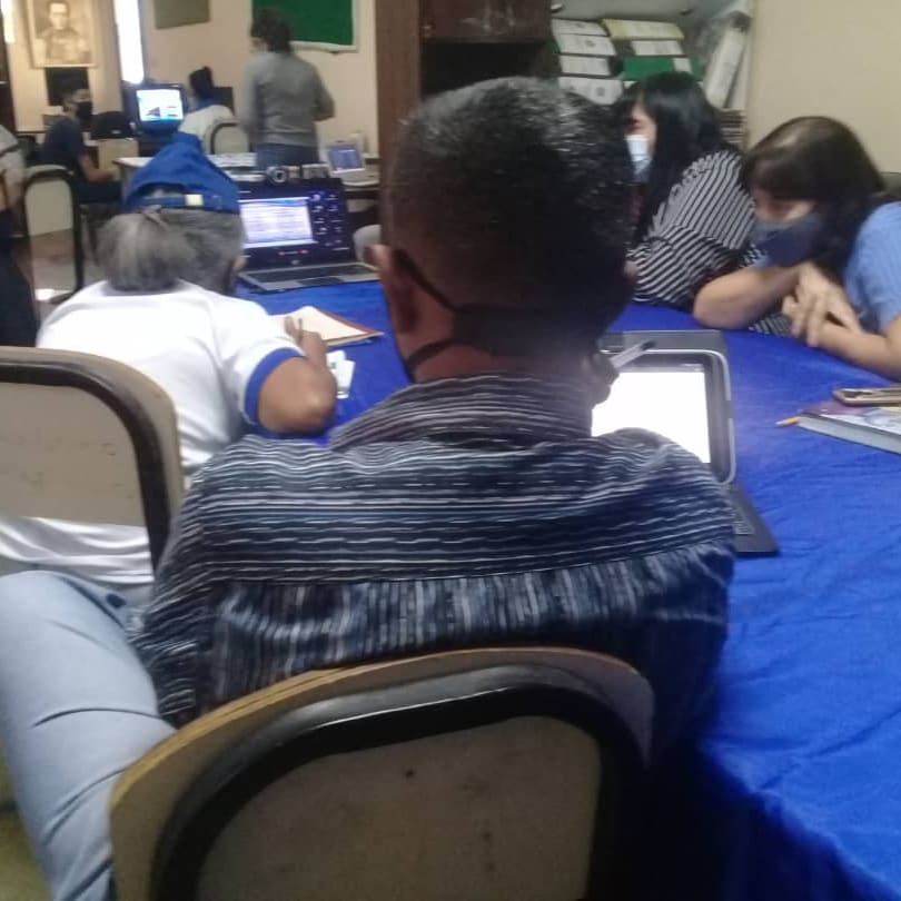 Ocu2021's tweet photo. También participaron La Dra.  Ubaldina Altuve, el Dr.  Isaias Montesinos,  la MSc. Trinidad Ramírez y el Lic.  Randy Gutiérrez,  la cual culminó de nuestra parte de manera involuntaria aproximadamente a las 13:30 horas,  debido a problemas de conexión. https://t.co/pi2dVkOLws