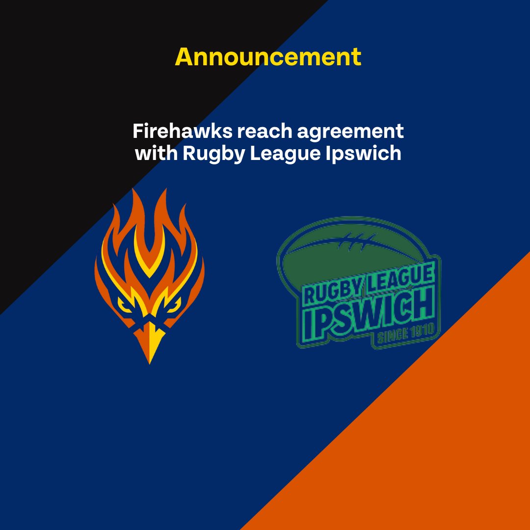 richdigital_au's tweet photo. The Firehawks are pleased to announce an agreement in principle with Rugby League Ipswichfor financial, coaching, and administration support subject to the Firehawks winning the bid
for the 17th team. 🔥
#wearefirehawks https://t.co/LBPRZcH9Jv
