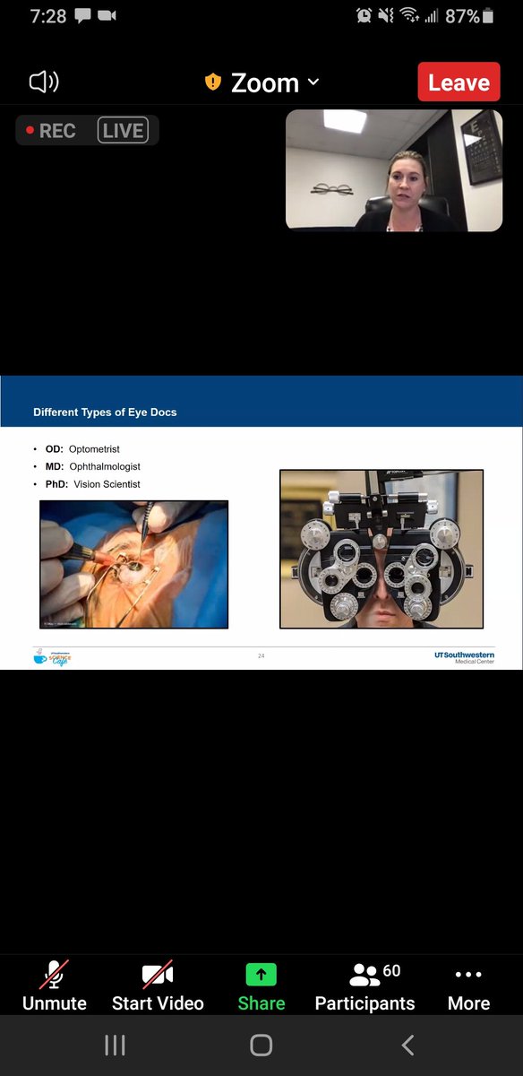 MsLRoberson's tweet photo. The UTSW Science Cafe zoom is AMAZING! I'm learning so much and it's so engaging! Big thanks to the If/Then ambassadors for making science conversations accessible to adults, tweens &amp; teens. #QMSStars are in the house ✨ https://t.co/NMOkbMKc5C