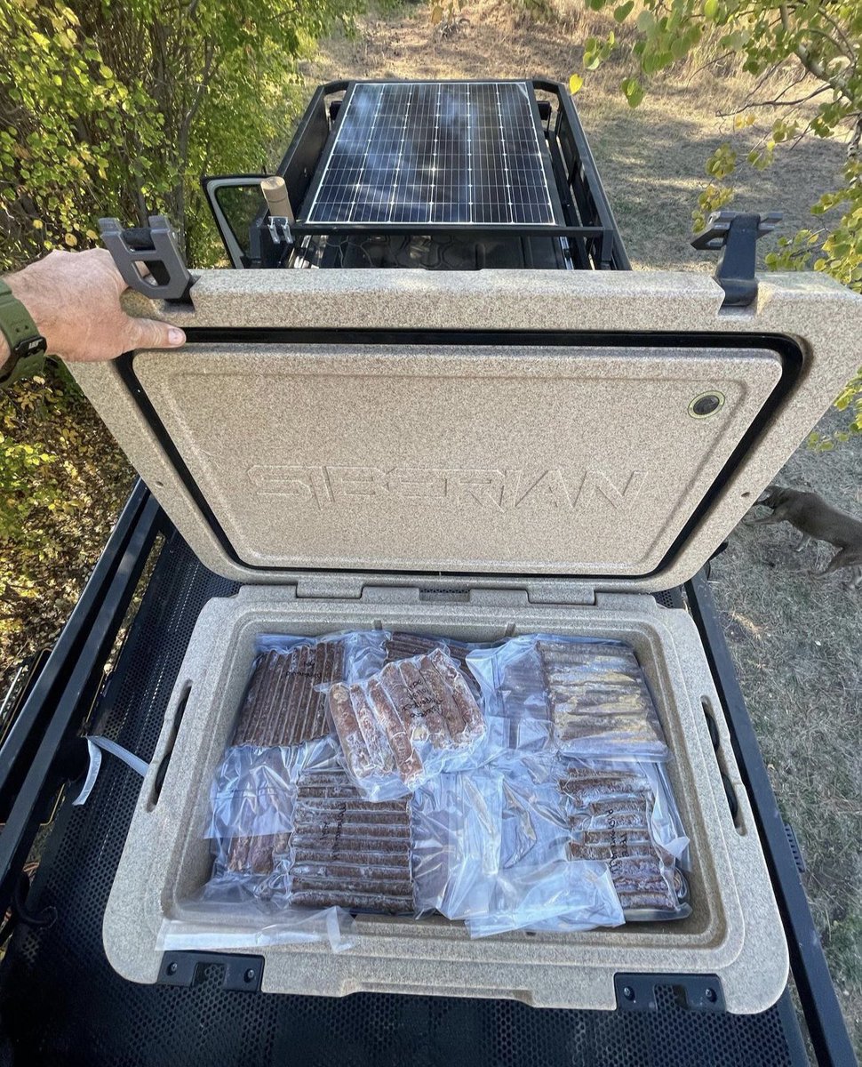 SiberianCoolers's tweet photo. Keeping the elk meat frozenโฆ#keepingitcoldfordays #cold #elkhunting #siberiancoolers #bethealphaownthealpha #keepingitcold #coolers https://t.co/txZBcytVss