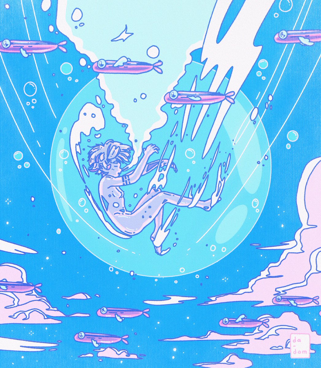 Here's two beautiful pieces from <a href="/dadam_art/">𝘥𝘢-𝘥𝘢𝘮</a> on <a href="/opensea/">OpenSea</a>. An artist from Narbonne, France! I love the colours! ♥️

Left: get Some sleep - i'll be watching after You
Right: a safe Place

Foundation: foundation.app/@da-dam

#nfts #nftcommunity #cryptoart #digitalart