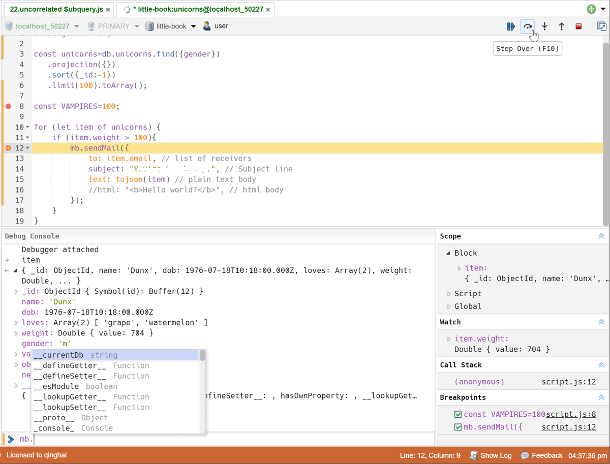 nosqlbooster's tweet image. NoSQLBooster 7.0 for #MongoDB Released! MongoDB Script Debugger, official support for MongoDB 5.0, one-click grouping by date, task email notification nosqlbooster.com/blog/announcin…