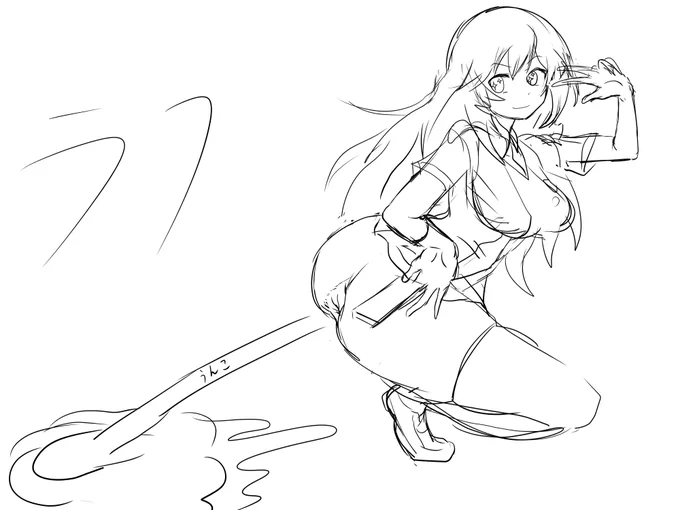skeb依頼絵
進めてますぞ。 
