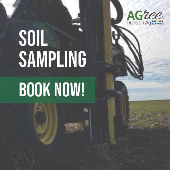 Contact the team at AGree to book your soil sampling for summer!
Zone, grid or full paddock sampling available.
agreedecisionag.com.au