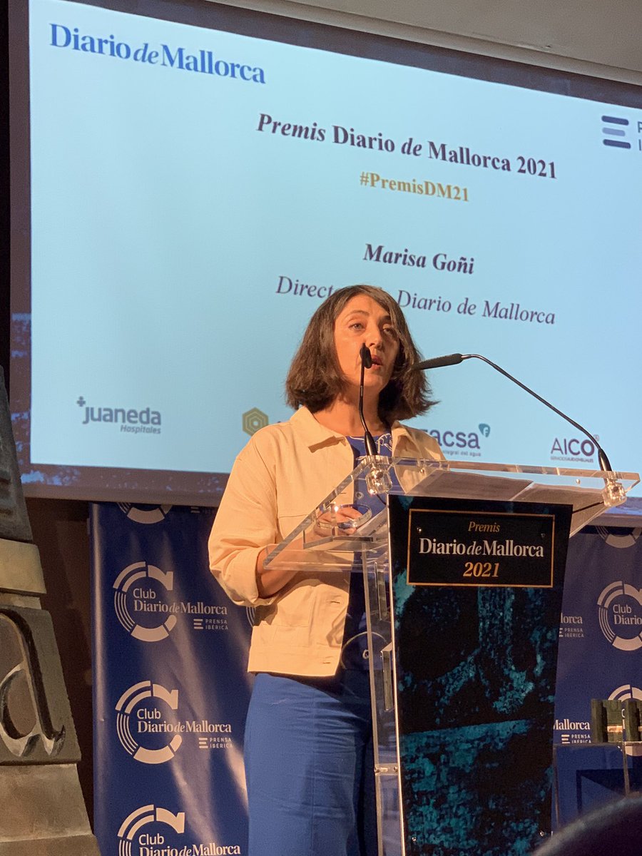 cosmebonet's tweet photo. Ahir vespre als ##PremisDM21 del @diariomallorca La meva més sincera enhorabona al premiats i premiades, un excel.lent reflexe d’aquesta societat illenca que lluita i va endavant amb el seu esforç. Totes, tots i cadascun dels protagonistes d’ahir són un extraordinari exemple https://t.co/kC6XGqms7Y