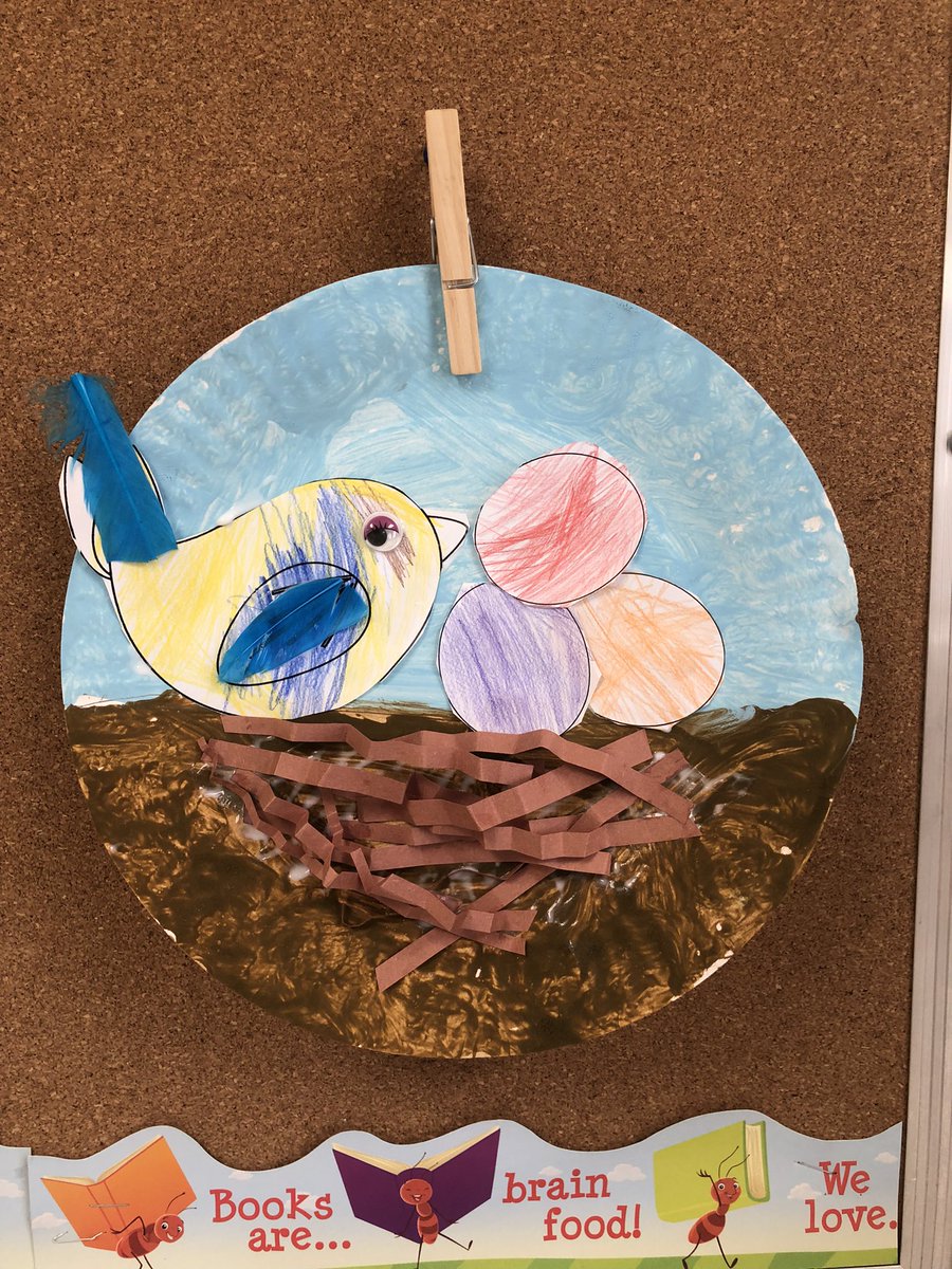 MsLuongEdu's tweet photo. Created some bird’s nests during #art after learning about #birds in #science 🐣🐥🦉🦅🦆 https://t.co/kSRf3i7k2k