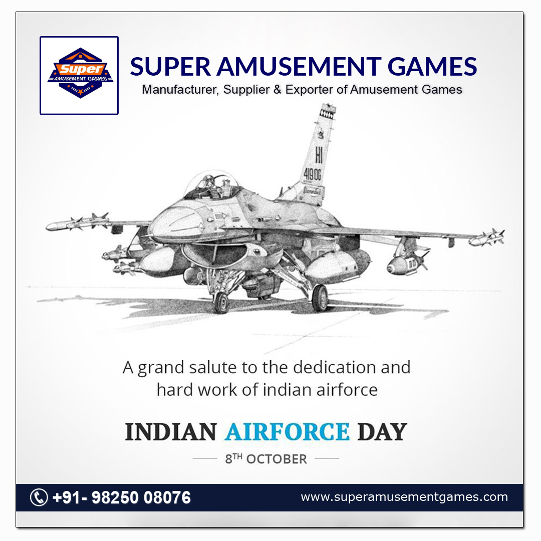 amusement_games's tweet photo. On the occasion of Indian Air Force Day, let us take this opportunity to thank our air force which has always made us proud and made us feel protected.
Happy Indian Air Force Day!

#HappyIndianAirforceDay #IndianArmy #Airforce #Iindia #Army #Indian #Military #JaiHind #Soldiers https://t.co/T5SKy1qh0j