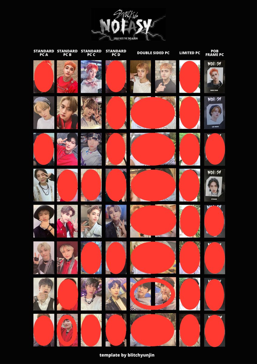 WTT/NFS Stray Kids NOEASY

Have: first 3 pics
Want: unmarked pcs in fourth pic

📍located in USA 
📍trading WW 

<a href="/skztrade/">Stray Kids Trade</a> <a href="/straykidztrade/">Stray Kids Trading</a> <a href="/TradeStrayKids/">Stray Kids Trading/Selling</a> 
🏷 stray kids skz bang chan lee know changbin hyunjin han felix seungmin i.n jeongin
