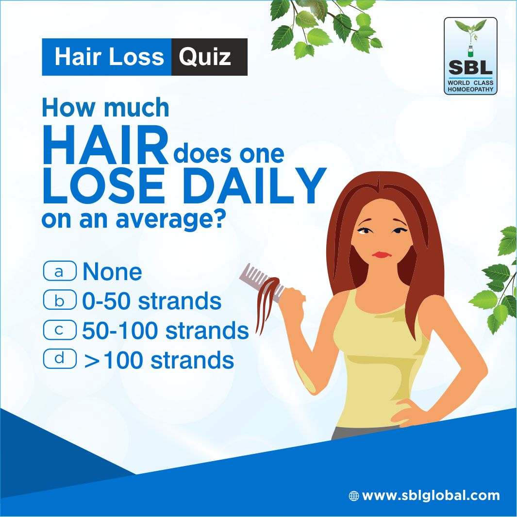 sblgroupindia's tweet photo. We all know that an average person loses hair on a daily basis. But how many ? Comment below with what you think the answer is. 

#hairloss #dailyhairloss #hairfall #hairthinning #hair #trivia #hairquiz #facts #quiz #doyouknow #fact #hairfacts #amazingfacts #sbl #sblhomoeopathy https://t.co/XecNA7ubhH