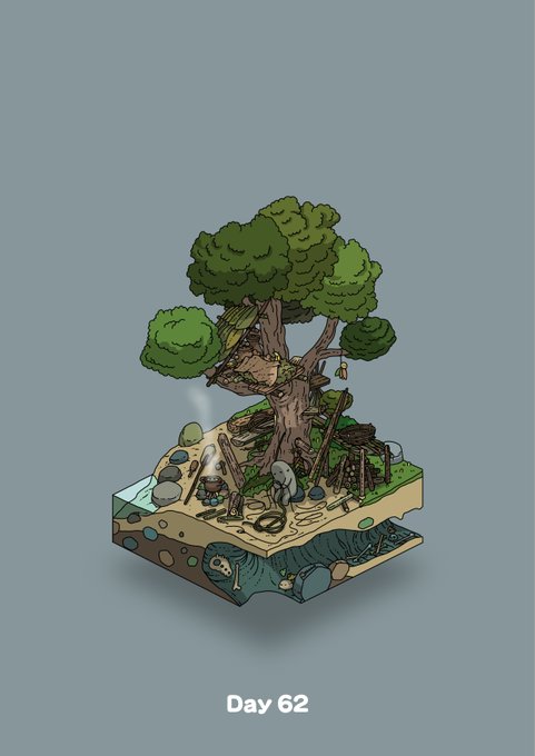 「stick tree」 illustration images(Latest)