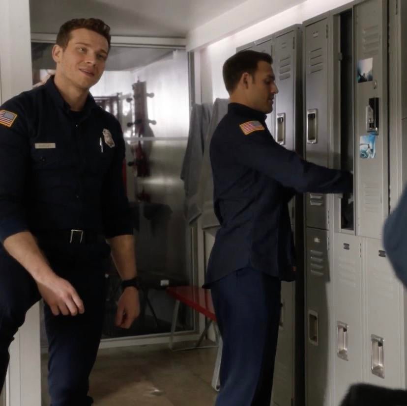Why the fuck did none of you tell me that eddie and buck actually do share a locker and it's not just a fanfic thing