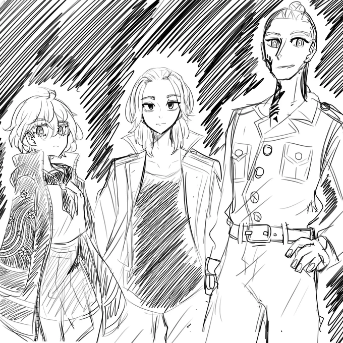 らくがき キャラ色々 