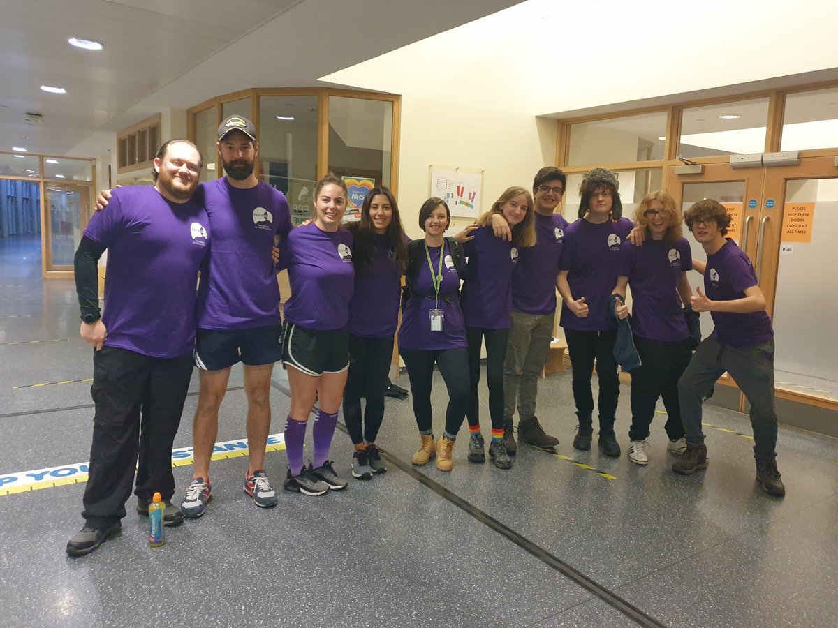 And we are off! 20 miles to go! <a href="/EppingStJohns/">ESJ</a> <a href="/ESJ6Form/">Epping St John’s Sixth Form</a> <a href="/PAPYRUS_tweets/">PAPYRUS</a> #TeamESJ #Hopewalk