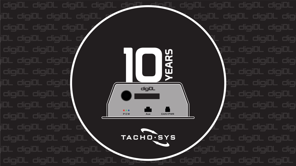 Tachosys's tweet photo. ==10 Years of digiDL==
"Within a year of tachograph remote download being introduced (2010), we had developed what has proven to be one of the strongest products on the market. With many original DLs still in use a decade later..." >> https://t.co/mWrwPTHSwT
#digiDL #tachograph https://t.co/EmNodBPrJa