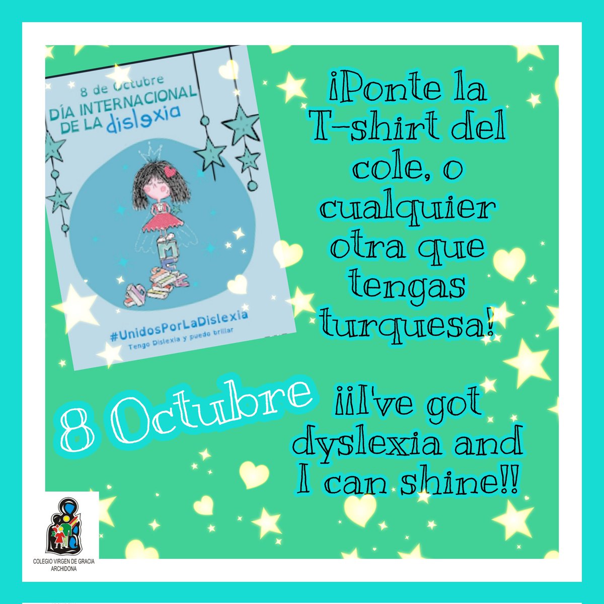 Vickycm15's tweet photo. #UnidosPorLaDislexia @CeipGracia @EducaAnd @educacionenmlg @mercedesgpaine https://t.co/kULLyuEACz