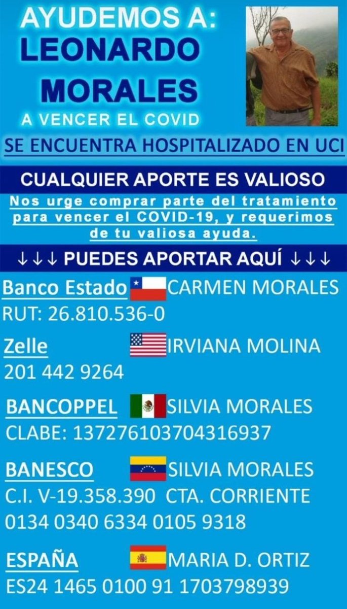 LeoAndinom's tweet photo. En estos momentos me encuentro también necesitando los siguientes medicamentos, cualquier ayuda será bien recibida. Dios les pague https://t.co/hVMX5JUWSx