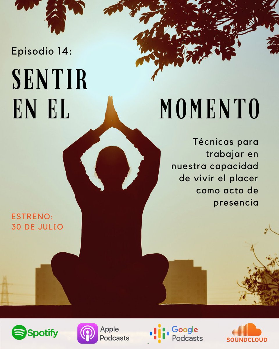 Mientras esperan nuestro regreso triunfante en una semana, córranle a escuchar los episodios que les falten. Por ejemplo, nuestro episodio [14] sobre mindfulness y meditación: